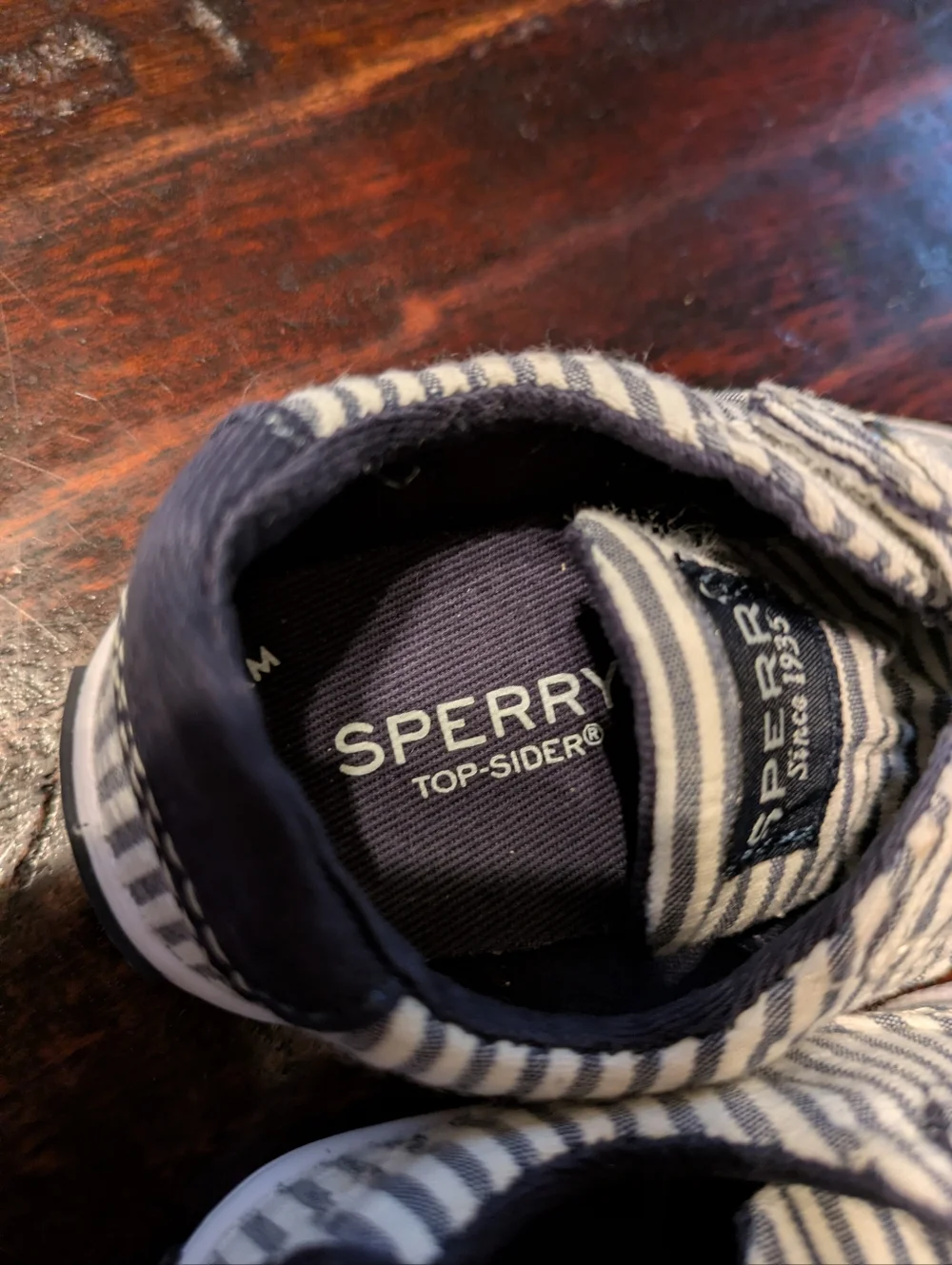 Sperry Striper II Crib Jr Shoe Baby 3m